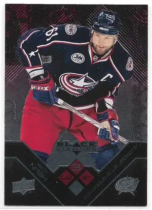 2008-09 Black Diamond Ruby #137 Rick Nash (Triple Diamond) (049/100)
