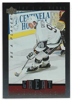 1995-96 Be A Player Great Memories #GM01 Wayne Gretzky