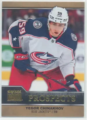 2021-22 SKYBOX METAL UNIVERSE - YEGOR CHINAKHOV #PP-11 PREMIUM PROSPECTS