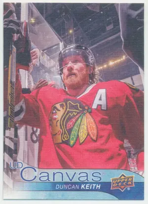 2016-17 UPPER DECK - DUNCAN KEITH #C137 UD CANVAS