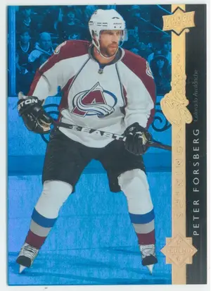 2015-16 UPPER DECK - PETER FORSBERG #SS-49 SHINING STARS ROYAL BLUE
