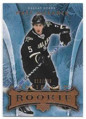 2007-08 Artifacts #225 Matt Niskanen RC (313/599)