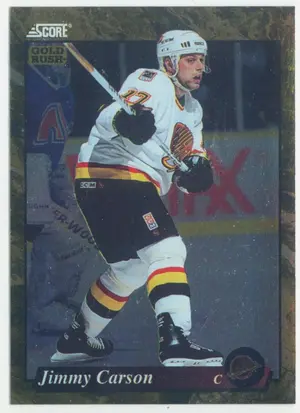 1993-94 SCORE (CDN) - JIMMY CARSON #572 GOLD RUSH