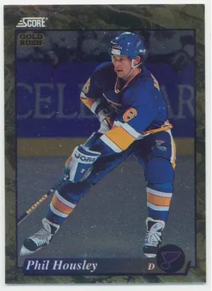 1993-94 SCORE (CDN) - PHIL HOUSLEY #520 GOLD RUSH