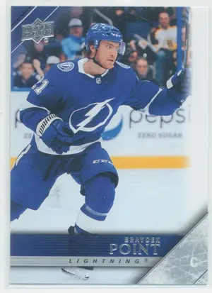 2020-21 UPPER DECK EXTENDED - BRAYDEN POINT #T-60 2005-06 UPPER DECK TRIBUTE