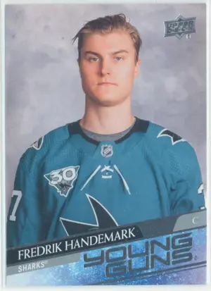 2020-21 UPPER DECK EXTENDED - FREDRIK HANDEMARK #711 YOUNG GUNS