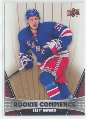 2018-19 UPPER DECK - BRETT HOWDEN #RC-BH ROOKIE COMMENCE