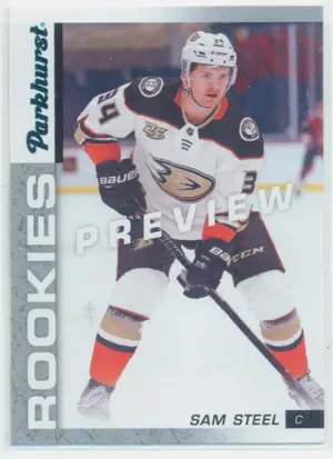 2018-19 UPPER DECK - SAM STEEL #PR-2 PARKHURST ROOKIES PREVIEWS