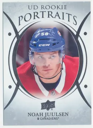 2018-19 UPPER DECK - NOAH JUULSEN #P-72 UD PORTRAITS