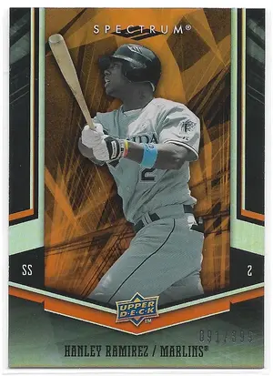2008 Spectrum Orange #38 Hanley Ramirez (091/399)