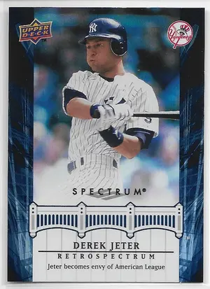 2008 Spectrum Retrospectrum #DJ42 Derek Jeter