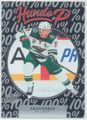 2021-22 UPPER DECK - ZACH PARISE #HP-2 HUNDO P