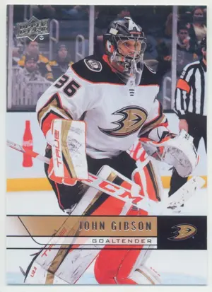 2021-22 UPPER DECK EXTENDED - JOHN GIBSON #T-2 2006-07 UPPER DECK RETRO
