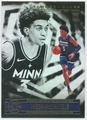 2020-21 Panini Illusions - Jaden McDaniels #173 Rookie