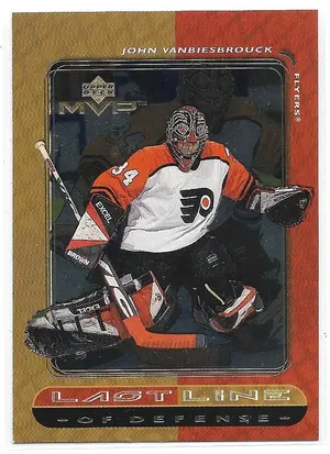 1999-00 MVP Last Line of Defense #LL7 John Vanbiesbrouck
