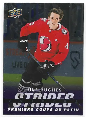 2024-25 Tim Hortons Initial Strides #IS-9 Luke Hughes