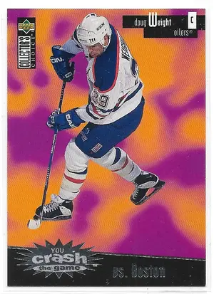 1996-97 Collector's Choice You Crash The Game #C9 Doug Weight (vs. Boston)