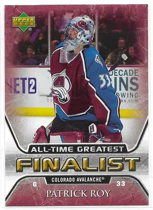 2005-06 Upper Deck All-Time Greatest #16 Patrick Roy