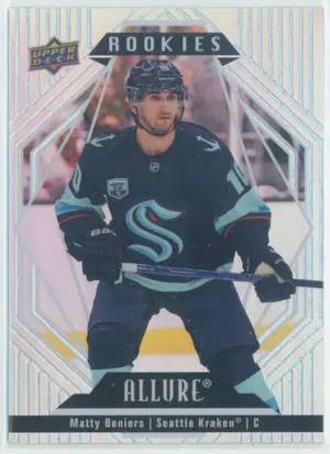 2022-23 ALLURE - MATTY BENIERS #150 ROOKIES