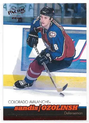 1999-00 Pacific Red #113 Sandis Ozolinsh