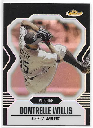 2007 Finest Refractor Black #46 Dontrelle Willis (31/99)
