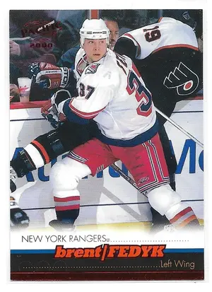 1999-00 Pacific Red #268 Brent Fedyk