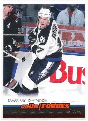 1999-00 Pacific Red #388 Colin Forbes