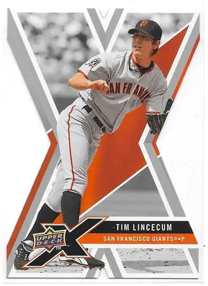 2008 UD X Die-Cut #86 Tim Lincecum