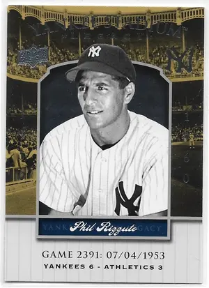 2008 Yankee Stadium Legacy Collection #2391 Phil Rizzuto