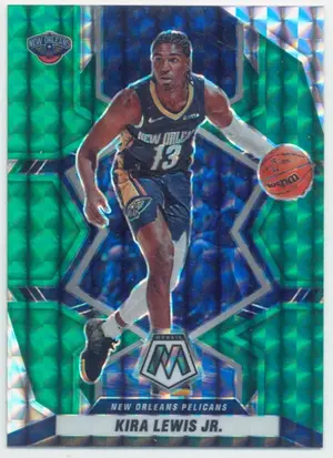 2021-22 Panini Mosaic - Kira Lewis Jr. #165 Green Mosaic Prizm Parallel