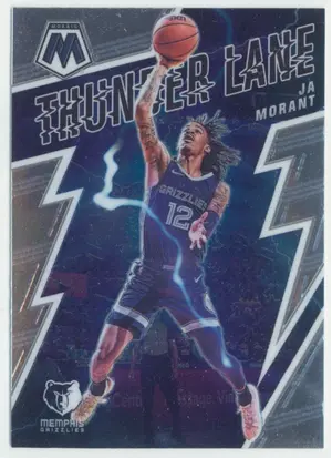 2021-22 Panini Mosaic - Ja Morant #12 Thunder Lane