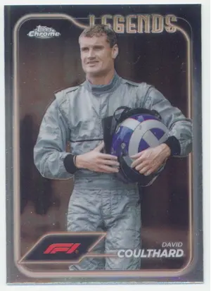 2024 Topps Chrome Formula 1 - David Coulthard #196 F1 Legends