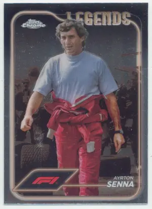 2024 Topps Chrome Formula 1 - Ayrton Senna #198 F1 Legends