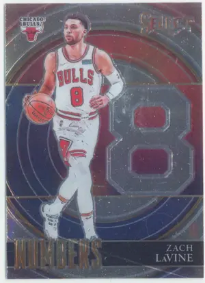 2021-22 Panini Select - Zach LaVine #39 Select Numbers