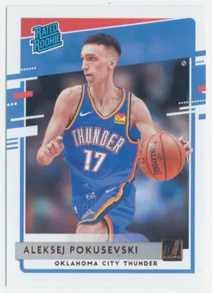 2020-21 Panini Donruss - Aleksej Pokusevski #209 Rated Rookie