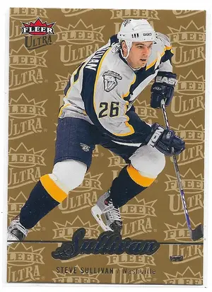 2007-08 Ultra Gold Medallion #87 Steve Sullivan