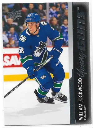 2021-22 Upper Deck #490 William Lockwood RC (Young Guns)