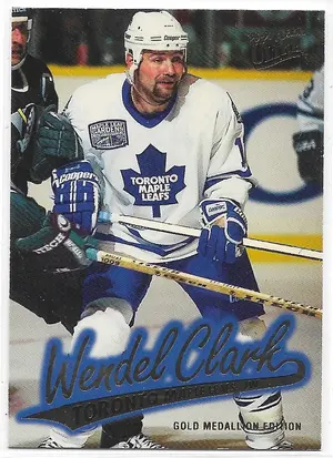 1996-97 Ultra Gold Medallion #G-162 Wendel Clark