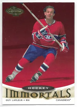 2000-01 UD Heroes #129 Guy Lafleur