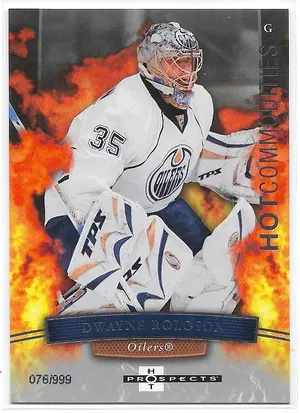 2007-08 Hot Prospects #111 Dwayne Roloson (076/999)