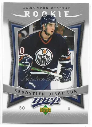 2007-08 MVP #337 Sebastien Bisaillon RC
