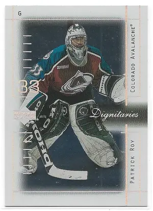 2000-01 Upper Deck Dignitaries #D3 Patrick Roy