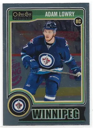 2014-15 OPC Platinum #164 Adam Lowry RC