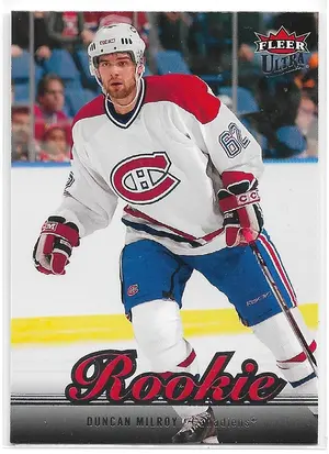 2007-08 Ultra #216 Duncan Milroy RC