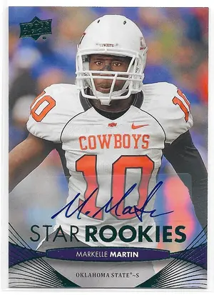 2012 Upper Deck Star Rookies Autographs #112 Markelle Martin