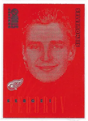 1997-98 Studio Silhouettes #14 Sergei Fedorov (1395/1500)