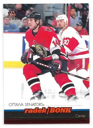 1999-00 Pacific Red #285 Radek Bonk