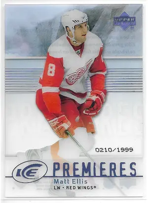 2007-08 Ice #112 Matt Ellis RC (0210/1999)