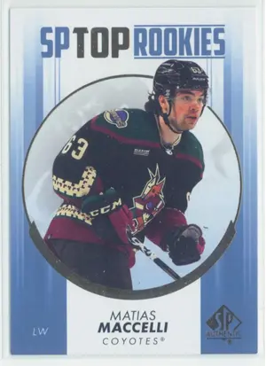 2022-23 SP AUTHENTIC - MATIAS MECCELLI #TR-20 SP TOP ROOKIES BLUE