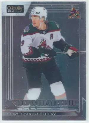 2023-24 O-PEE-CHEE PLATINUM - CLAYTON KELLER #S-7 SHOWMANSHIP